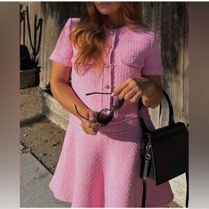 ZARA SHORT STRUCTURED DRESS ZW COLLECTION